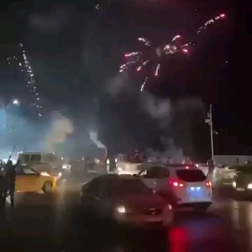 مظاهر احتفالية في العاصمة الليبية ابتهاجا بانتهاء الاشتباكات